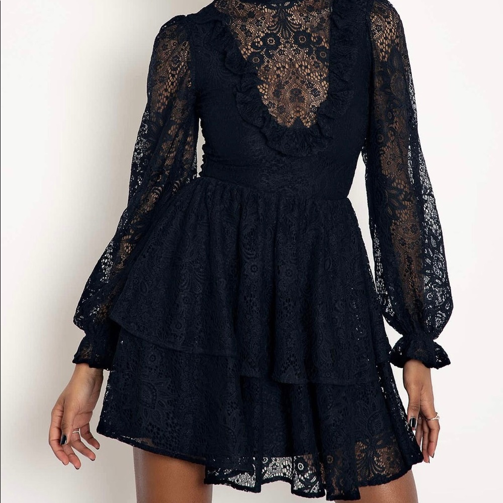 Blackmilk AU8 Immortal lace tier dress-limited